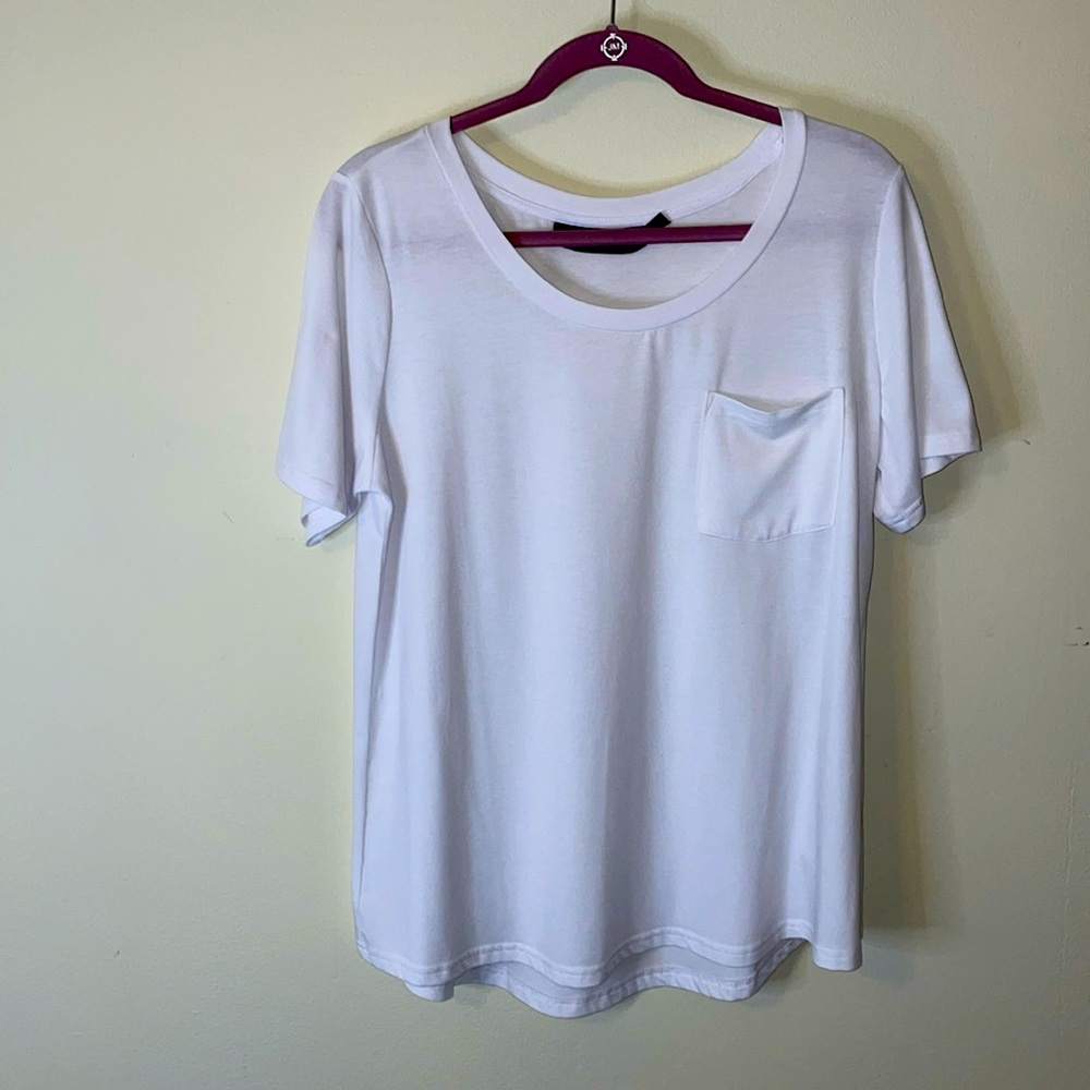 Bright white shirt
